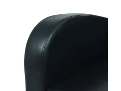 Sofá* Sofá de 2 lugares couro artificial PT502230 Preto