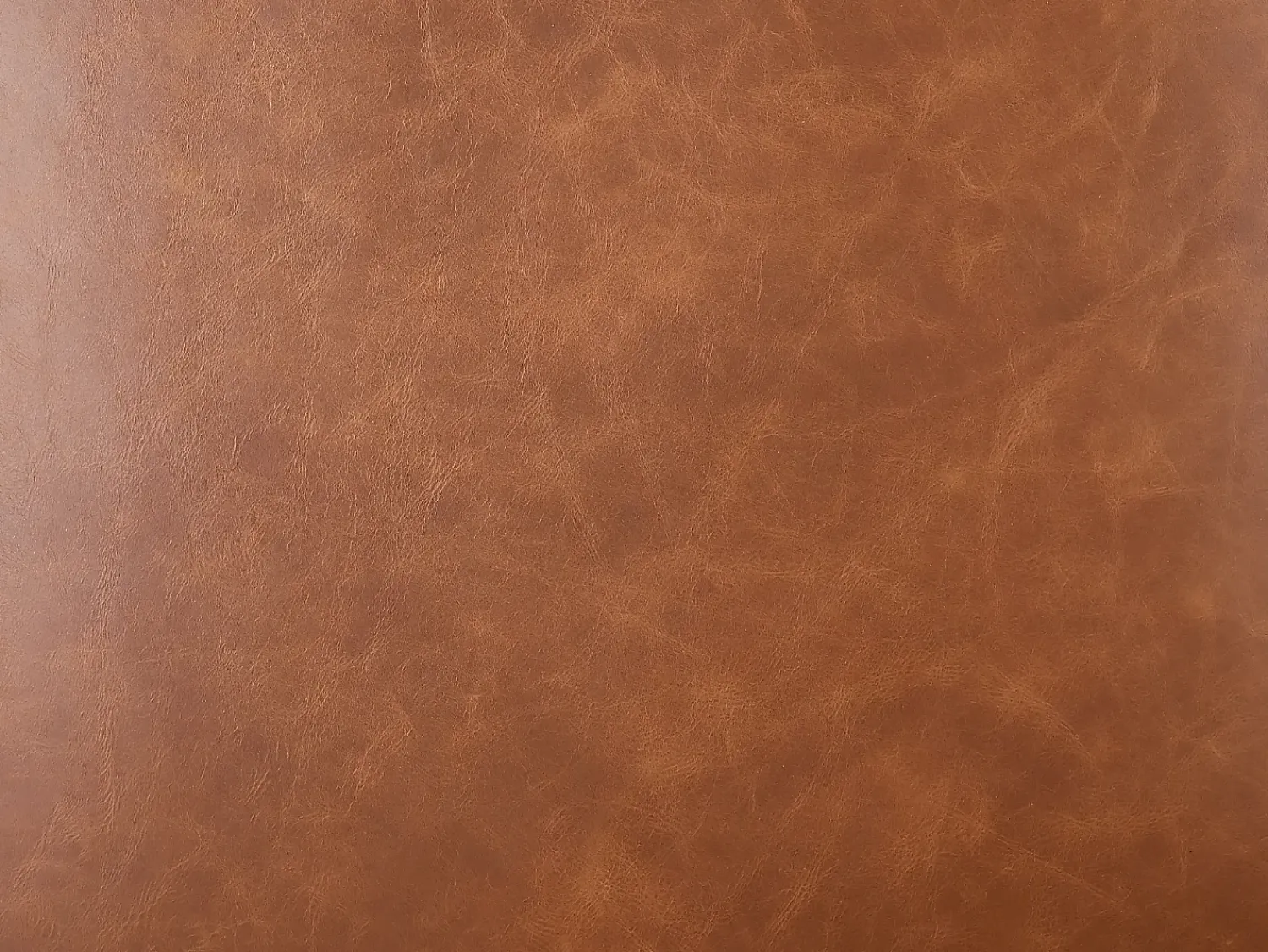 Sofá*Vente-unique Sofá de 3 lugares em pele de vaca cor - CHESTERFIELD Camel