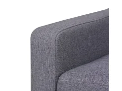 Discount Sofá de 2 lugares em tecido PT131768 Cinzento
