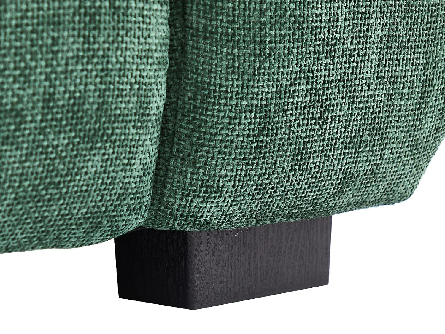 Sofá*Vente-unique Sofá de 3 lugares em tecido texturizado cor BERENIA Verde