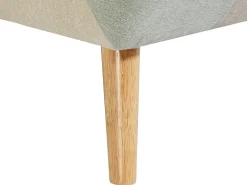 Online Vente-unique Sofá de 3 lugares em tecido patchwork estilo escandinavo SERTI II Multicor