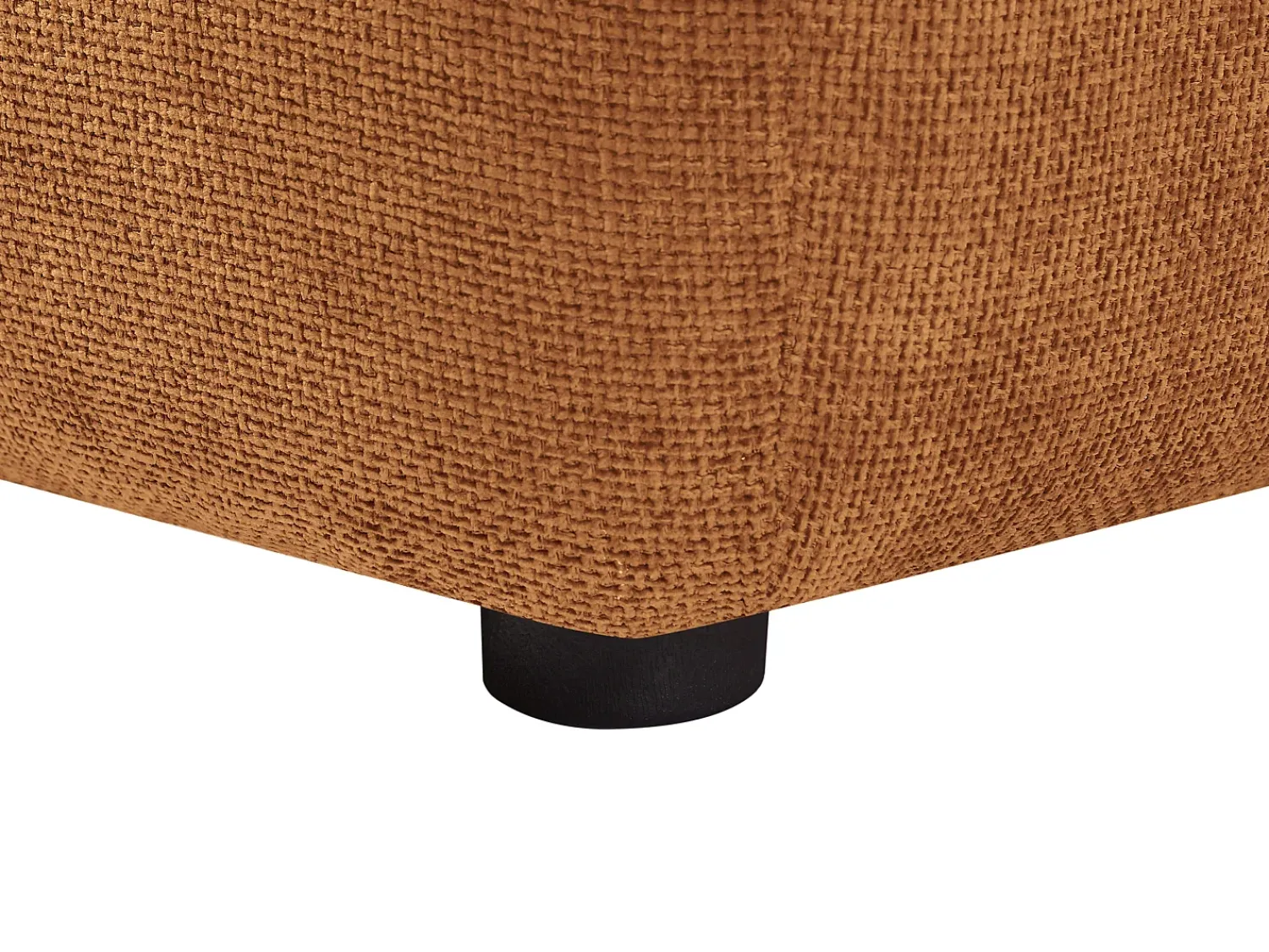 Sofá*Vente-unique Sofá de 2 lugares função avança-recua em tecido texturizado APOLIU Terracota