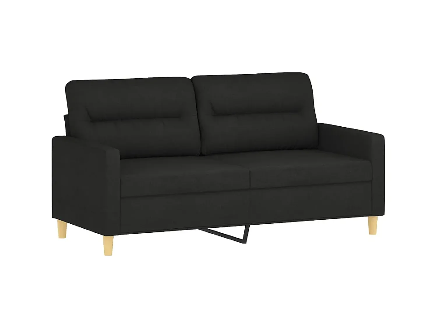 Sofá de 2 lugares tecido 140 cm PT984772^ Sofá