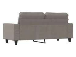 Sale vidaxl Sofá de 2 lugares tecido 140 cm cinzento-acastanhado Taupe