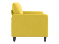 Sofá de 2 lugares veludo 140 cm PT726221^ Sofá