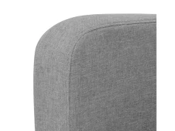 Outlet Sofá de 3 lugares 180x65x76 cm cinzento-claro PT860006 Cinzento claro