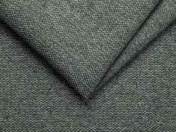 Vente-unique Sofá de canto convertível abertura rápida tecido cinza, cama 160 cm e colchão 18 cm CALIFE^ Sofá