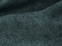 Best Vente-unique Sofá de canto convertível abertura rápida tecido azul pato ripas largas 160 cm - 14 cm DARIELO Azul esverdeado