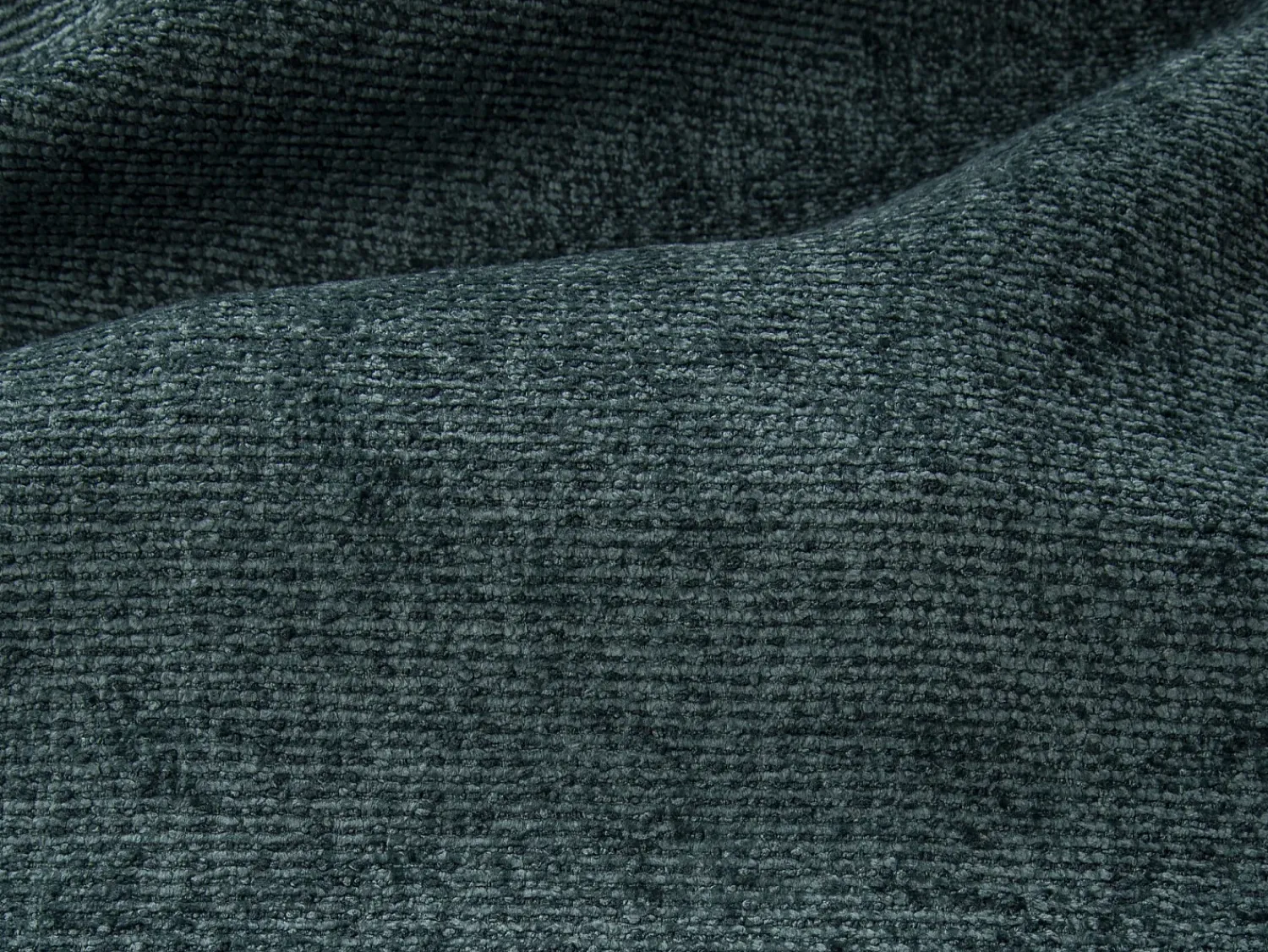 Vente-unique Sofá de canto convertível reversível abertura rápida tecido azul pato - 140 cm - 14 cm DARIELO^ Sofá