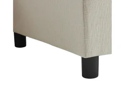Sofá de canto de 3-4 lugares, mobiliário estofado em forma de L, tecido de linho, 220x83x81cm,^ Sofá
