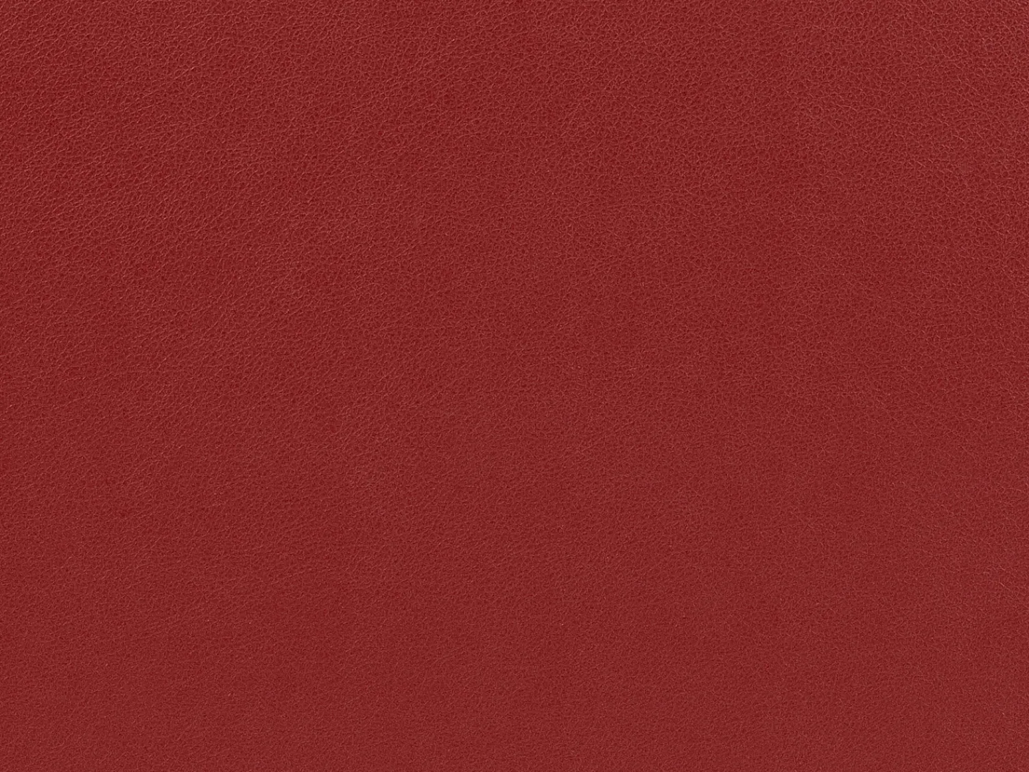Sofá*Vente-unique Sofá de canto direito em pele MISHIMA Vermelho