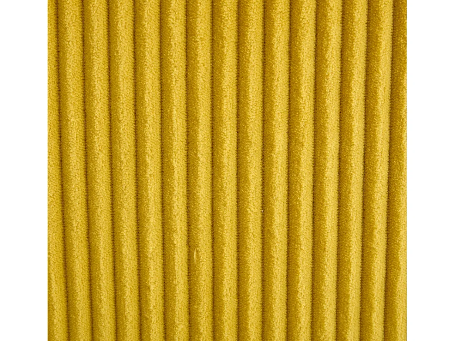 Sofá* Sofá de canto em veludo - Sofá de canto com iluminação LED e 4 almofadas - Porta USB e apoios de braços - Amarelo