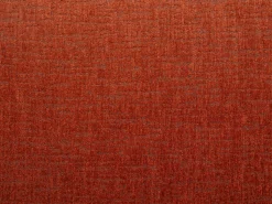 Clearance Vente-unique Sofá de canto esquerdo conversível deslizante em tecido chenille FARNETA Terracota