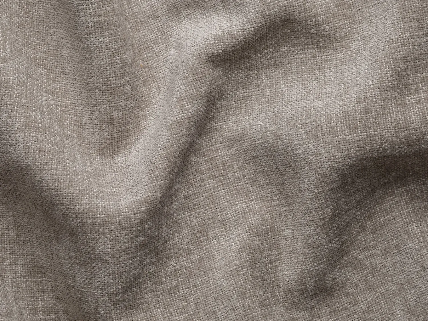 Sofá*Vente-unique Sofá de canto esquerdo convertível em tecido texturizado DAVISO Taupe