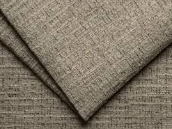 Sofá*Vente-unique Sofá de canto esquerdo convertível deslizante em tecido chenille cor de tartufo MONELIA Taupe
