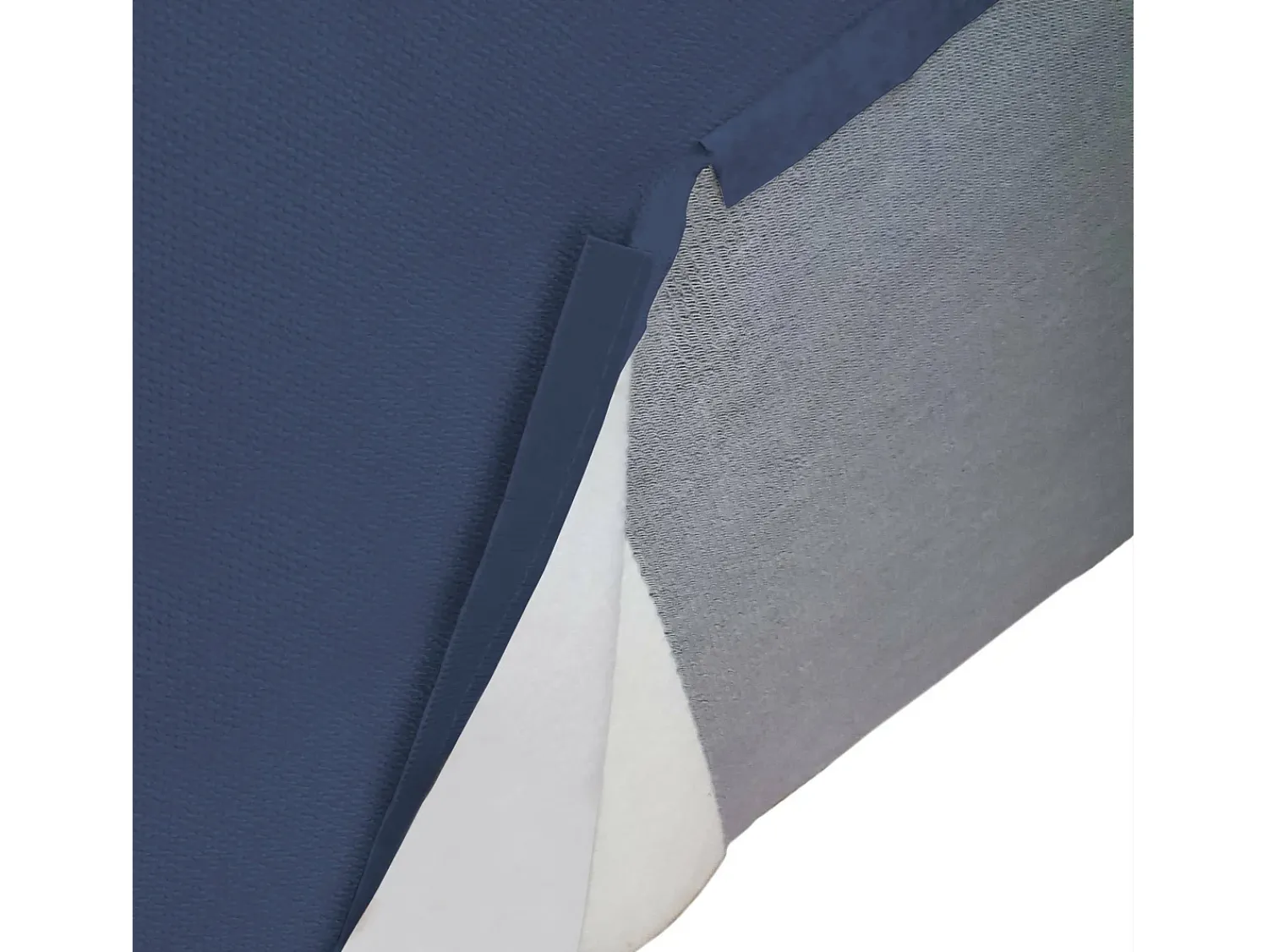 Hot Talamo Italia Sofá fixo Dlorenz, sofá modular de 2 lugares com península direita, 100% Fabricado na Itália, Sofá de tecido moderno, 220x170h70 cm, Azul