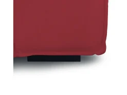 Talamo Italia Sofá fixo Licia, sofá modular de 4 lugares com península esquerda, 100% Fabricado na Itália, Sofá de tecido moderno, 340x170h70 cm,^ Sofá