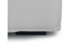 Sofá|Talamo Italia Sofá fixo Nadia, sofá modular de 2 lugares com península esquerda, 100% Fabricado na Itália, Sofá de tecido moderno, 220x170h70 cm, Cinza Cinzento