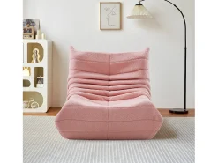 Poltrona* Sofá individual Chillsessel, poltrona preguiçosa, Rosa