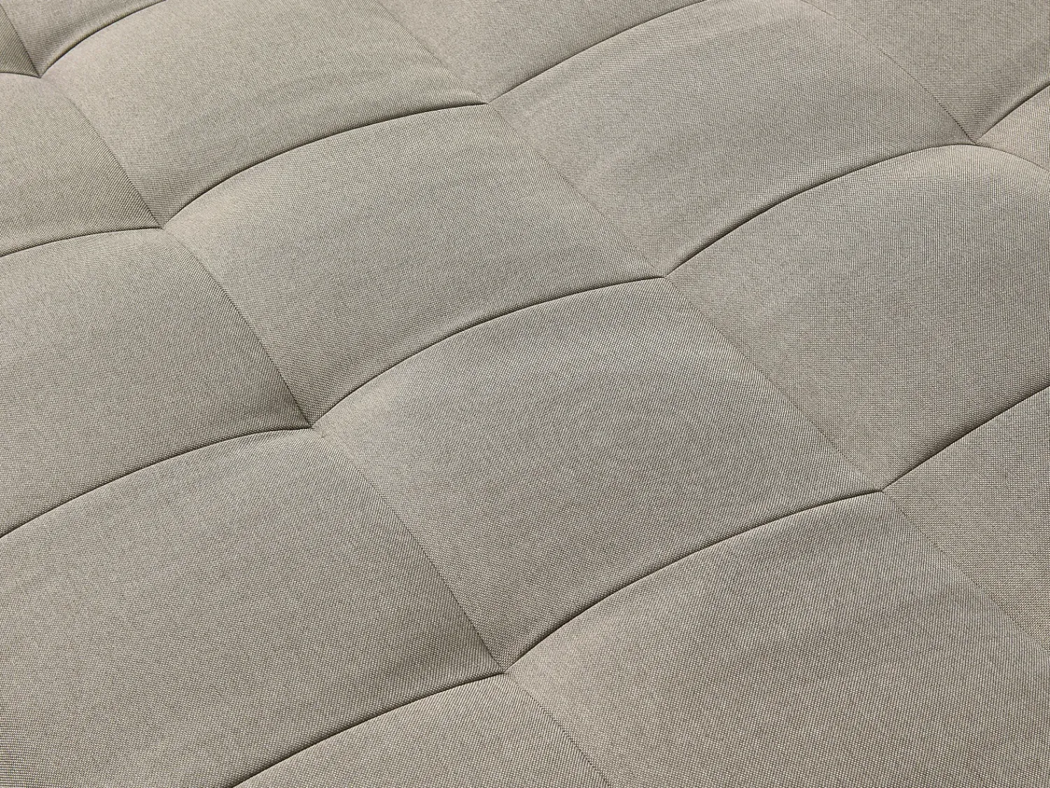 Sofá|Vente-unique Sofá modular convertível ESTEBAN em tecido Taupe