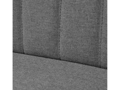 Sofá| Sofá tecido 117x55,5x77 PT461558 Cinzento claro