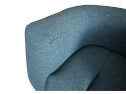 Sofá| Sofá 150x75x85 cm Azul cinza preto nua n88-150-10 Preto / Cinzento / Azul