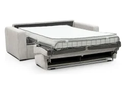 Vente-unique Sofá-cama conversível Express em veludo cotelê , com estrado de ripas de 160 cm e 16 cm de espessura, MONDOVI^ Sofá