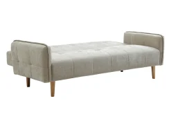 Vente-unique Sofá-cama de 3 lugares tipo clic-clac em tecido SONIATA^ Sofá