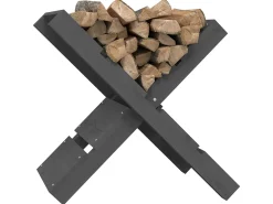 Acessórios De Arrumação* Suporte de lenha 47x39,5x48 cm pinho maciço mel PT822343 Castanho