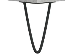Helloshop26 Suporte de TV multimídia prateleira de TV aparador de TV sala de jantar sala de estar quarto 1035 x 30 x 50 cm madeira projetada cinza 02_0025642 Castanho