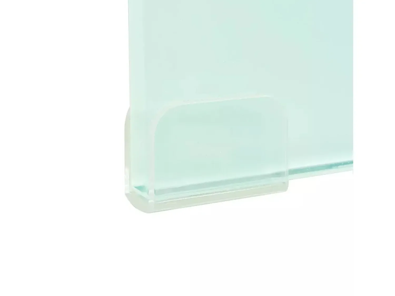 Móvel De Tv|Helloshop26 Suporte de TV/aparador/monitor prático e com design exclusivo para TVs de vidro branco de 80 cm (2502231) Transparente
