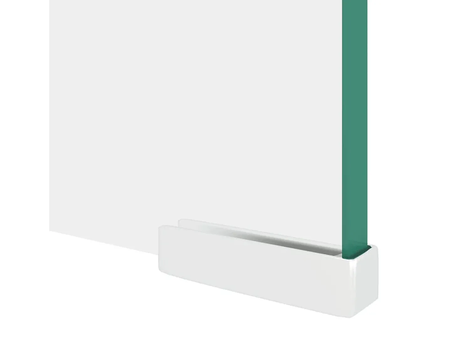 Móvel De Tv| Suporte de TV/monitores em vidro 100x30x13 cm PT142089 Transparente