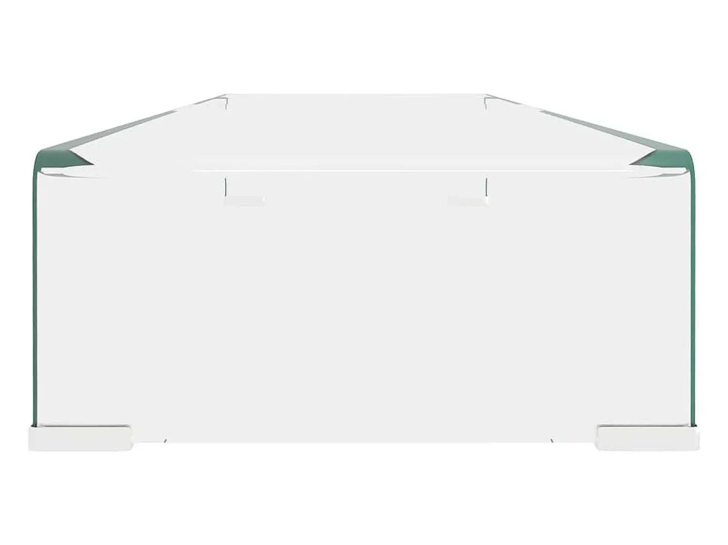 Móvel De Tv| Suporte de TV/monitores em vidro 100x30x13 cm PT142089 Transparente