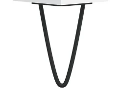 Móvel De Tv*Helloshop26 Suporte multimídia para TV prateleira para TV aparador para TV sala de jantar sala de estar quarto 100 x 35 x 55 cm madeira engenheirada branca 02_0025508 Branco