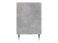 Helloshop26 Suporte multimídia para TV prateleira para TV aparador armário para TV sala de jantar sala de estar quarto 100 x 35 x 55 cm madeira industrializada cinza 02_0025515^ Móvel De Tv