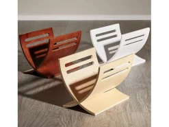 Acessórios De Arrumação| Suporte para Jornais 30x29x36 cm Branco