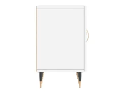 Móvel De Tv*Helloshop26 Suporte para TV multimídia prateleira para TV aparador armário para TV sala de jantar sala de estar quarto 150 x 30 x 50 cm madeira engenheirada branca 02_0025990 Branco