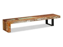 Móvel De Tv|Mobikasa Suporte para TV/aparador design prático madeira maciça reciclada 2502155 Castanho