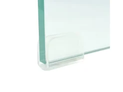 Mobikasa Suporte/aparador de TV prático e de design para televisão/monitor 110 cm vidro 2502034^ Móvel De Tv