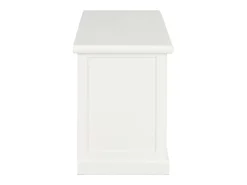 Helloshop26 Suporte/Armário/Buffet de TV de Madeira Branca de 90cm (2502118)^ Móvel De Tv