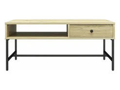 Mesa De Apoio|Dorel Home Tamlin | Mesa de apoio com 1 gaveta em MDF Nature Castanho