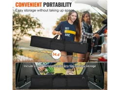 Móvel De Tv* Tela de Projeção SucceBuy Portátil com Base, 381 cm, 16:9 HD de Duas Faces Anti-rugas e Grande Ângulo de Visão, para Projetores de Cinema em Casa Multicor