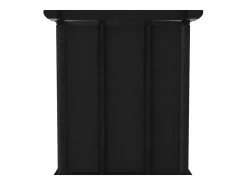 Prateleira| Unid. prateleiras 6 cubos c/ caixas 103x30x72,5cm tecido PT425396 Preto