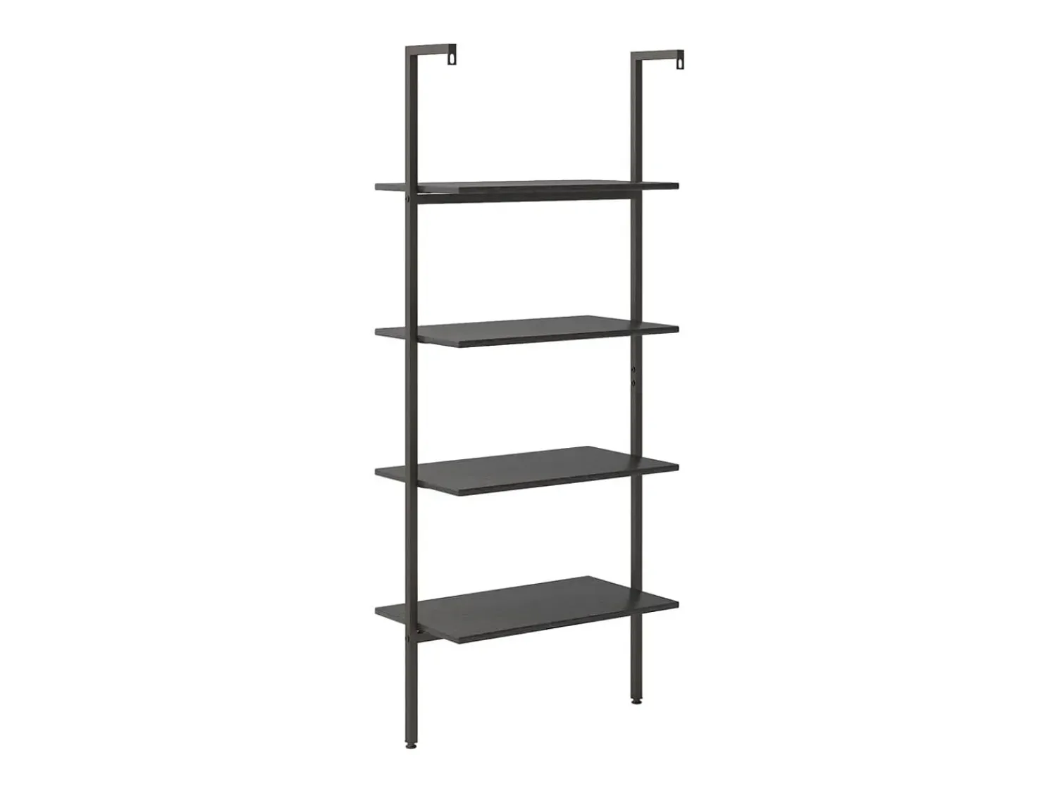 vidaxl Unidade 4 prateleiras inclinada 64x35x152,5 cm^ Prateleira