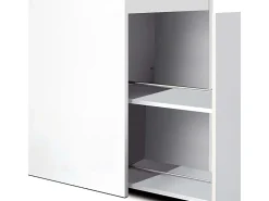 Móvel De Arrumação|Sapateira| Unidade de armazenamento de sapatos Aurora 74x100/115x42 cm Branco