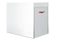 Móvel De Arrumação|Sapateira* Unidade de armazenamento de sapatos Aurora 74x100/115x42 cm Branco