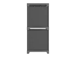 Prateleira| Unidade de prateleiras 5 cubos 103x30x72,5 cm tecido PT993757 Cinzento