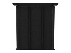 Outlet Unidade de prateleiras 5 cubos 103x30x72,5 cm tecido PT375292 Preto