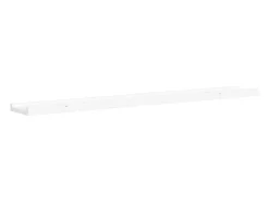 Prateleira*vidaxl Unidade de prateleiras com rebordo 2 pcs 80x9x3 cm MDF Branco