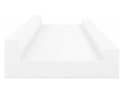 vidaxl Unidade de prateleiras com rebordo 2 pcs 60x9x3 cm MDF^ Prateleira